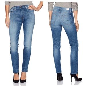 NEW Hudson Zoeey High Waisted Straight Jeans